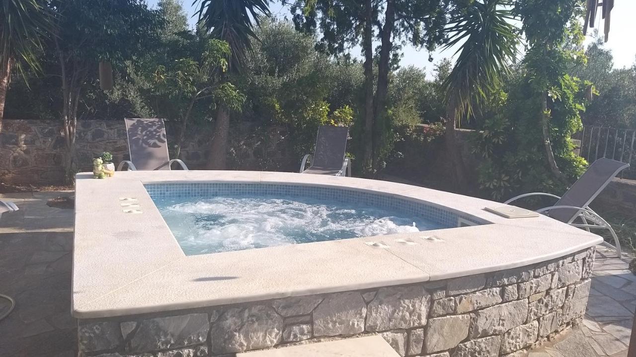 Villa Onar A Stone House With Amazing View Stoupa Exterior photo
