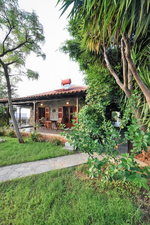 Villa Onar A Stone House With Amazing View Stoupa Exterior photo